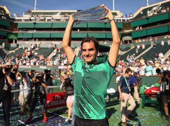 Thách đấu Nadal – Djokovic, Federer không ngán đối thủ nào ở Indian Wells