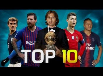 Top 10 cầu thủ bóng đá hay nhất Năm 2018