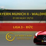 FC Bayern Munich II – Waldhof Mannheim (01h00 ngày 29/10)