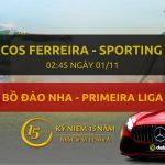 Soi kèo nhà cái Dafabet: Pacos Ferreira – Sporting CP (02h45 ngày 01/11)