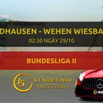 Soi kèo nhà cái Dafabet: Sandhausen – Wehen Wiesbaden (02h30 ngày 29/10)