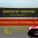 Soi kèo nhà cái Dafabet: Santos SP – Bahia BA (05h15 ngày 01/11)