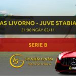 AS Livorno – Juve Stabia (21h00 ngày 02/11)