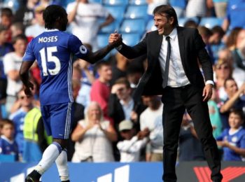 Victor Moses được liên hệ chuyển tới Inter Milan hội ngộ cùng Antonio Conte